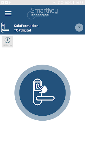 Android application SmartKey Connected screenshort