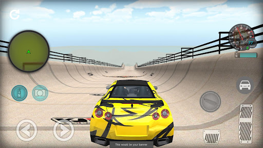 Mega Car Run: Extreme Parkour Screen 3