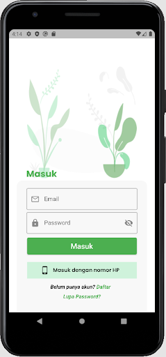 Android application Si-Soil screenshort