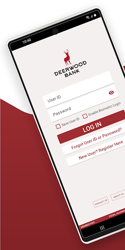 Android application Deerwood Bank Mobile screenshort