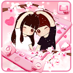 Cover Image of Télécharger Cute Couple Love Themes HD Wal  APK