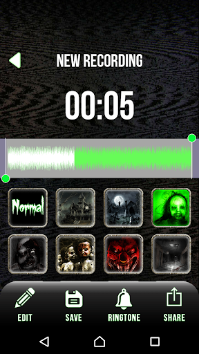 Scary Voice Changer & Recorder Screen 2
