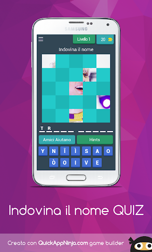 Indovina il nome QUIZ