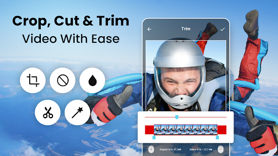 Crop, Cut & Trim Video Editor Screenshot