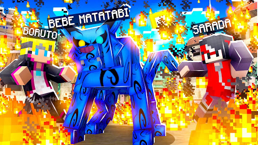 Captura de Pantalla 5 Boruto Ninja Skin Mod For MCPE android