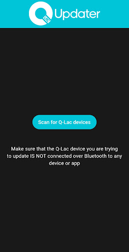 Q-LAC Updater Screen 2