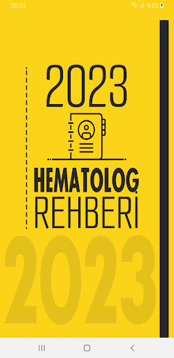 Android application Hematolog Rehberi screenshort