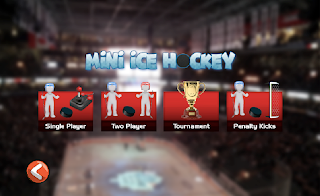 Mini Ice Hockey Game - Screenshot 1