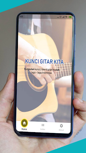 Android application Kunci Gitar Kita screenshort