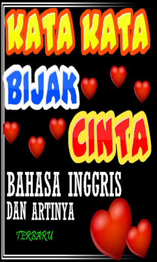 kata cinta bahasa inggris terb