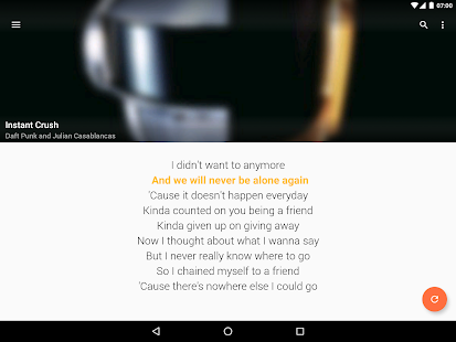 QuickLyric - Instant Lyrics Screenshot