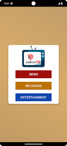 Android application Amigofx TV screenshort