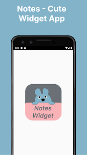 Notes Notepad -Cute Widget App