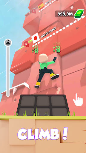 Android application Merge And Climb screenshort