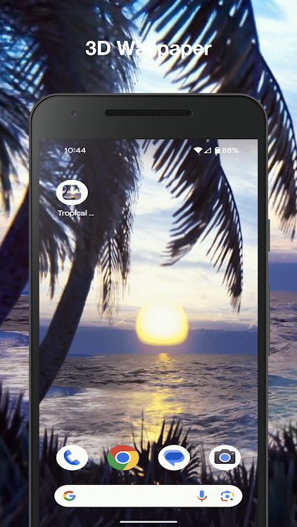 Tropical Ocean Live Wallpaper - 1.2 - (Android)