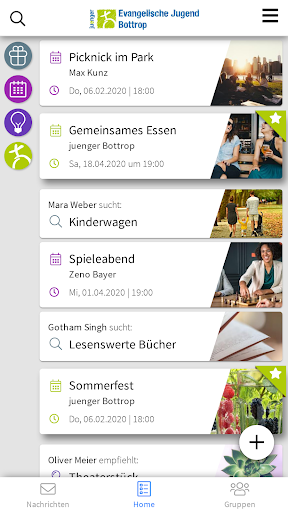 Android application juenger Bottrop screenshort