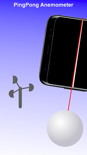 Android application Ping Pong Anemometer screenshort