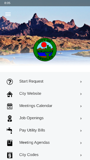 Android application Needles Connect screenshort