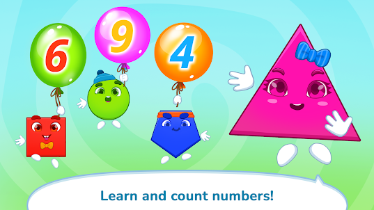 Numbers & Shapes Learning Game