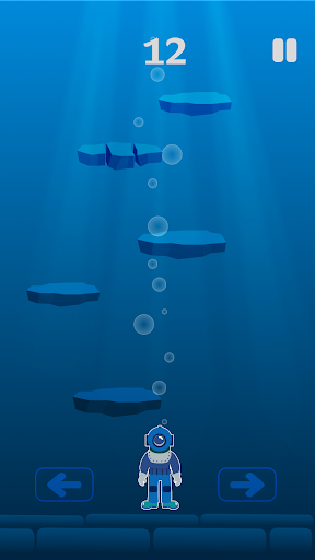 Android application Rise from bottom: high jump up screenshort