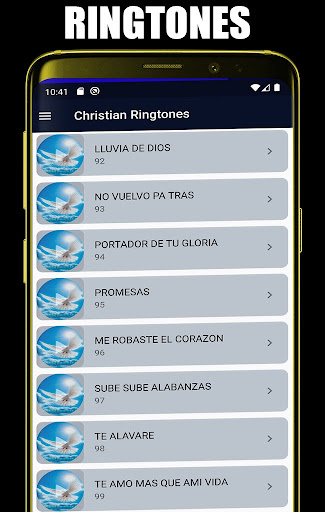 Christian ringtones for mobile Screen 3