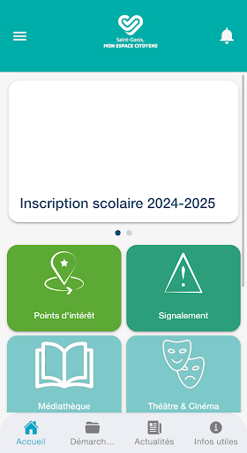 Android application Saint-Genis, Espace Citoyens screenshort
