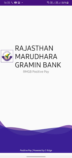 Android application RMGB Positive Pay screenshort