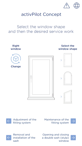 Window service Screen 3