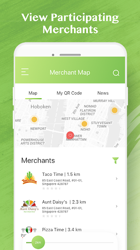 Android application FoodTrust screenshort