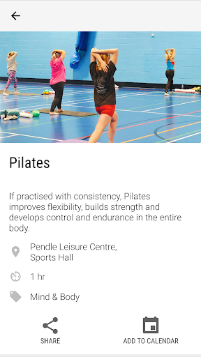 Pendle Leisure Trust Screen 2
