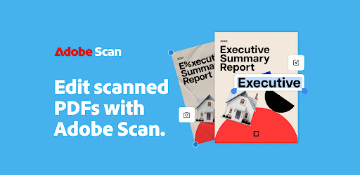 Adobe Scan AI PDF Scanner, OCR