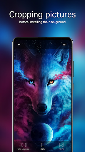 Screenshot of Wolf Wallpapers 4K