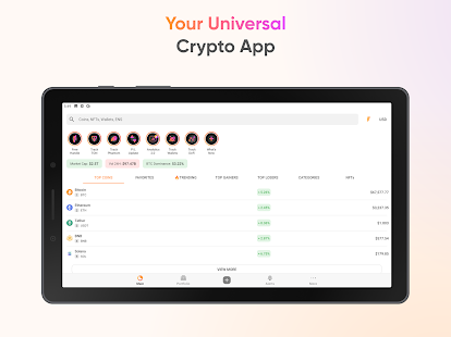 CoinStats - Crypto Portfolio Screenshot
