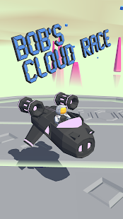 Bob's Cloud Race: Casual low poly game Screenshot