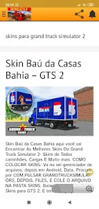 Skins Grand Truck Simulator 2 - As Melhores GTS 2