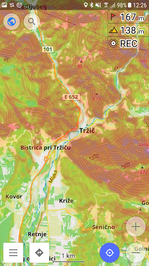 Contour lines plugin — OsmAndのおすすめ画像5