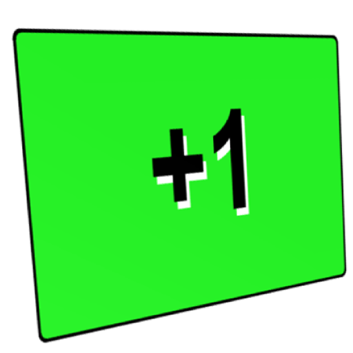 Click counter logo