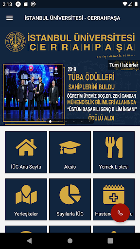 İÜ – Cerrahpaşa Mobil Screen 2