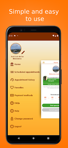 Android application JUVI screenshort