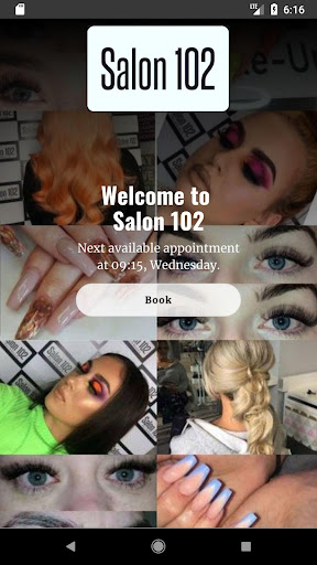 Android application Salon 102 screenshort