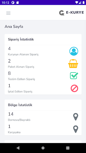 Express Kurye Screen 2