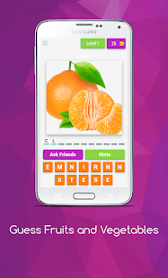 Guess Fruits and Vegetables 8.8.4z APK screenshots 1