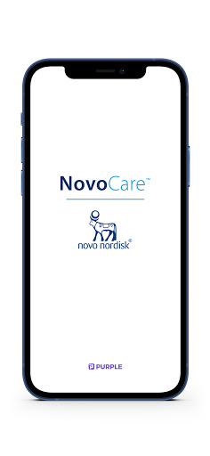 Android application NovoCare for HCPs screenshort