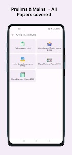 All UPSC Papers Prelims & Main MOD APK (No Ads) Download 3