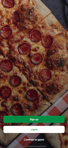 Android application Pizza Squisita screenshort