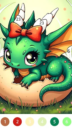 Game screenshot Fairytale Color by number game hack