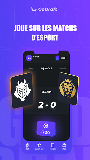 GoDraft - Esport Social Screen 2