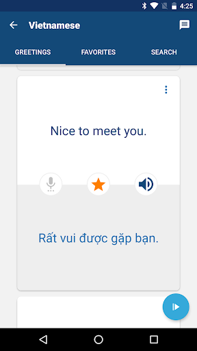 Learn Vietnamese Phrases Screen 3