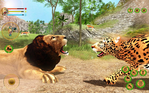 Lion Simulator Attack 3d Wild Lion Games  screenshots 1