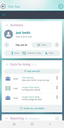 Android application Accenture CAS Mobility screenshort